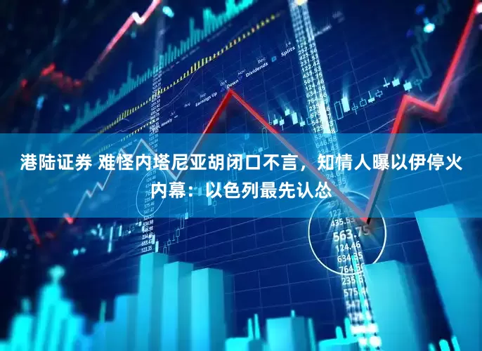 港陆证券 难怪内塔尼亚胡闭口不言，知情人曝以伊停火内幕：以色列最先认怂
