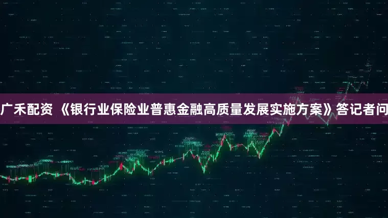 广禾配资 《银行业保险业普惠金融高质量发展实施方案》答记者问