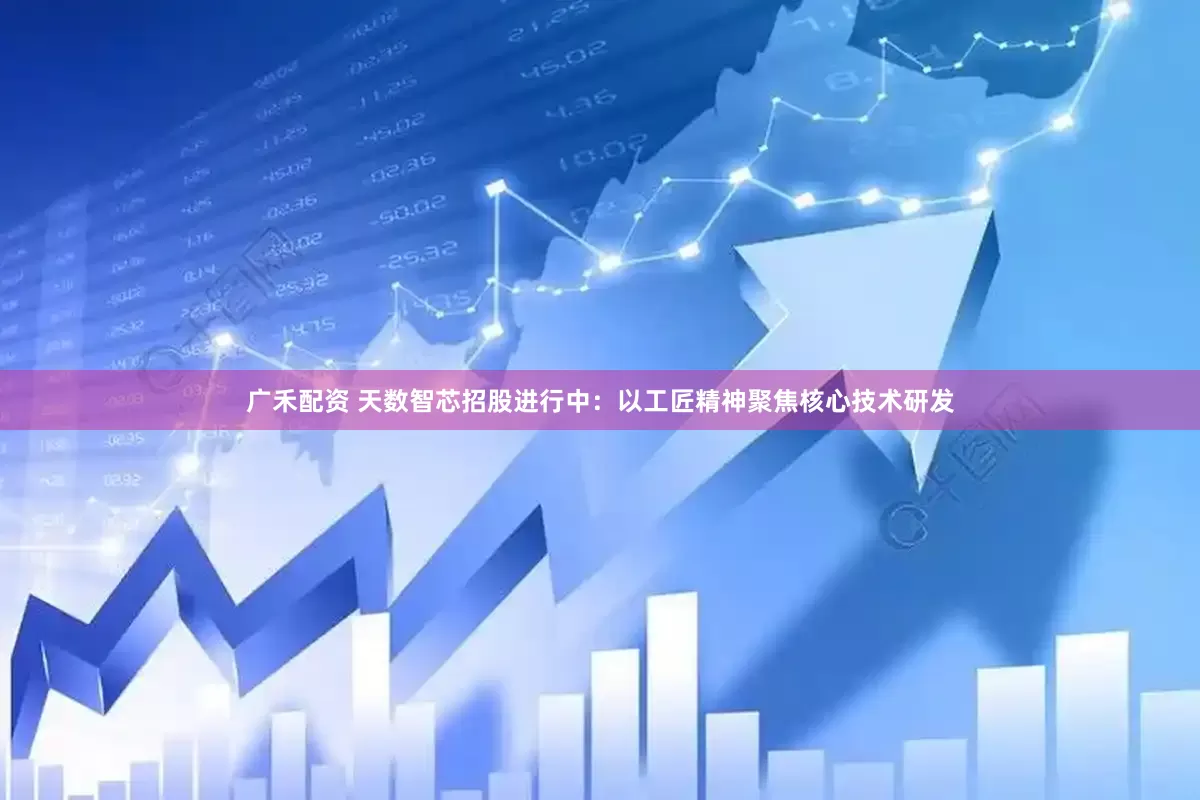 广禾配资 天数智芯招股进行中：以工匠精神聚焦核心技术研发